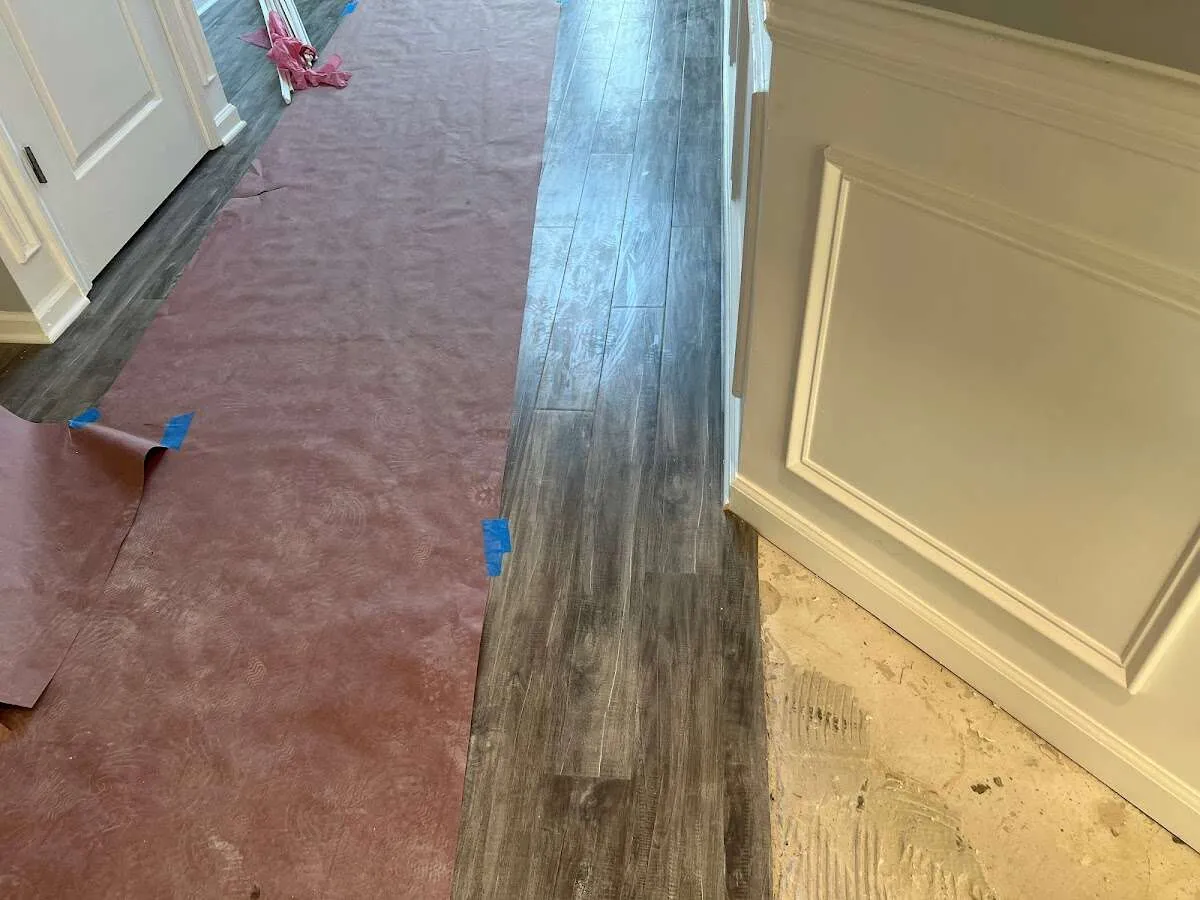 Completed marble shower restoration in Medford